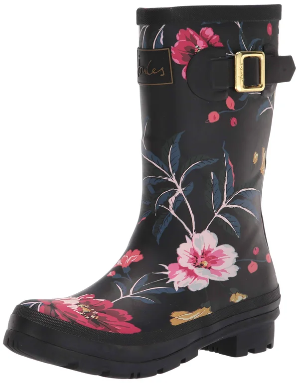 Joules Molly Welly 10 Women's Black