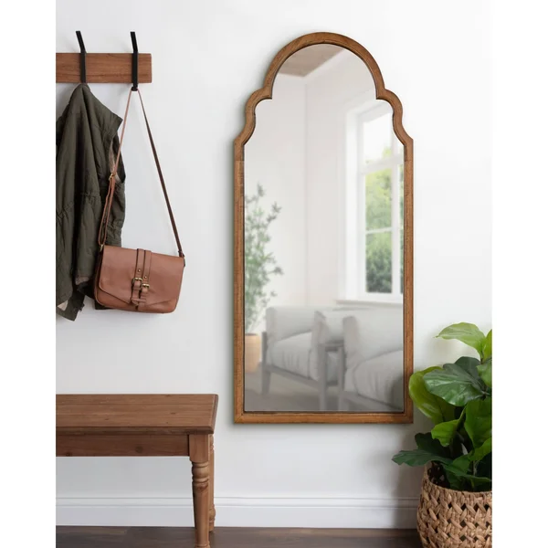 Kate and Laurel Hogan Arch Framed Mirror - Gold - 24x36
