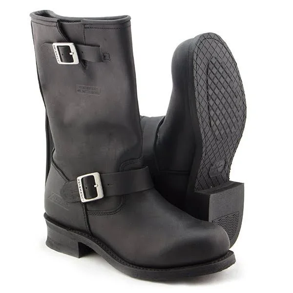 Xelement 1440 &Classic& Men's Black Engineer Boots - Black, 14.0 EE