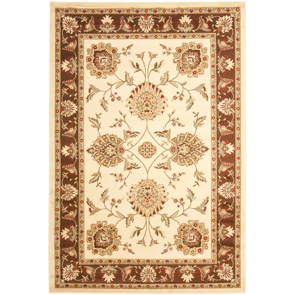 Safavieh 2&-3x22 x 16& Lyndhurst LNH555 Black, Ivory Rug
