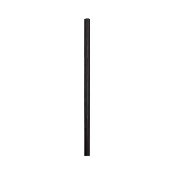 Livex Lighting 7708-04 Outdoor Cast Aluminum Fluted Post Black