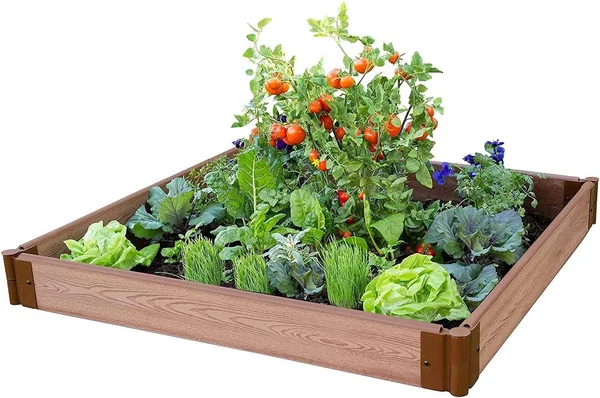 8 ft x 4 ft Composite Raised Garden Bed Frame It All