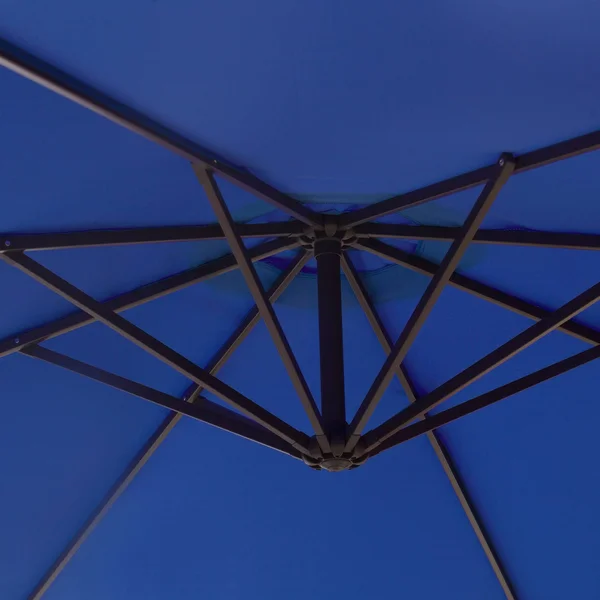10 ft Offset Cantilever Hanging Patio Umbrella - Beige