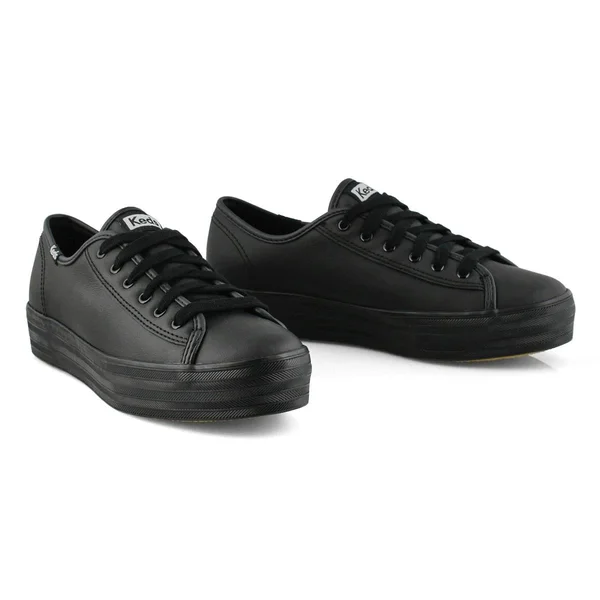 Keds Triple Kick Leather 9 Women's Black
