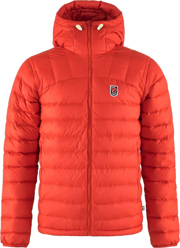 Fj鋖lr鋠en - Expedition Pack Down Hoodie - Men's Xs, True Red