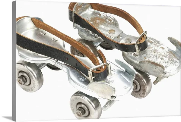 Old-Fashioned Roller Skates - Canvas Wall Art, 30x20, Great Big Canvas