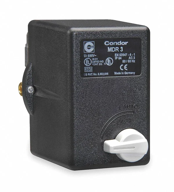 Condor USA, Inc 31KE3EXX Pressure Swtch, Stndrd, 3PST, 60 to 232 PSI