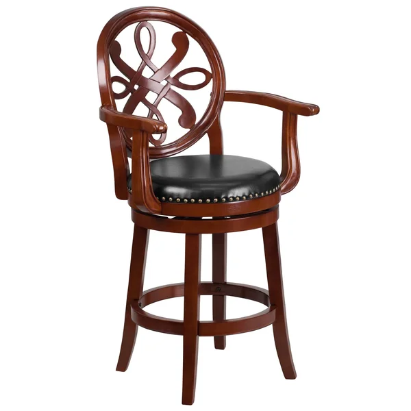 Flash Furniture Hercules Series Black Grid Back Metal Restaurant Bar Stool - Burgundy Vinyl Seat