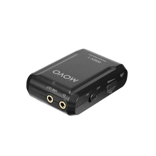 Movo WMX-1-DUO 2.4GHz Dual Wireless Lavalier Microphone System