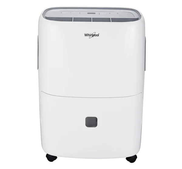 Whirlpool 50 Pint Dehumidifier, WHAD501CW, White