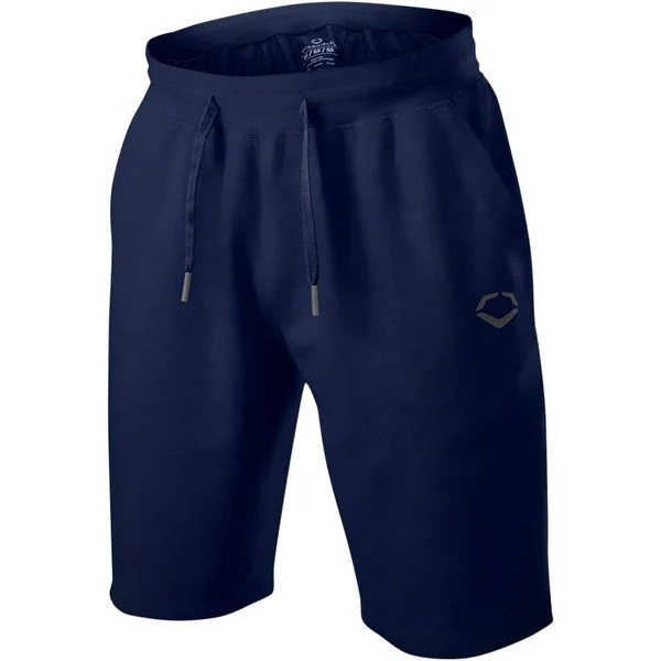 EvoShield Men's Pro Team Clubhouse Fleece Training Short Navy M