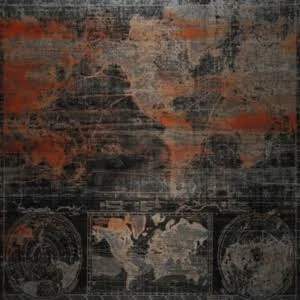 Global Heat Aluminum Print - Multi