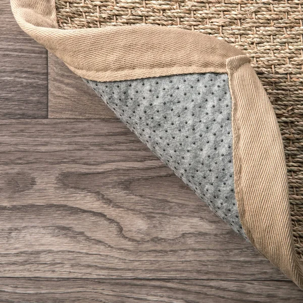 nuLOOM Elijah Seagrass Natural Area Rug - 8& Round, Navy