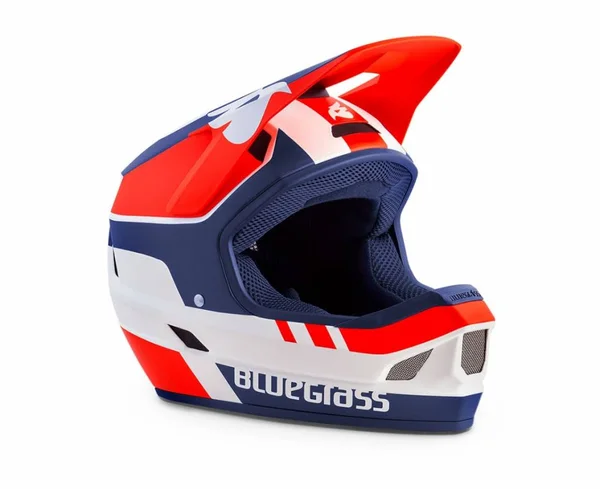 Bluegrass Legit Helmet 2021 White /red/blue XL