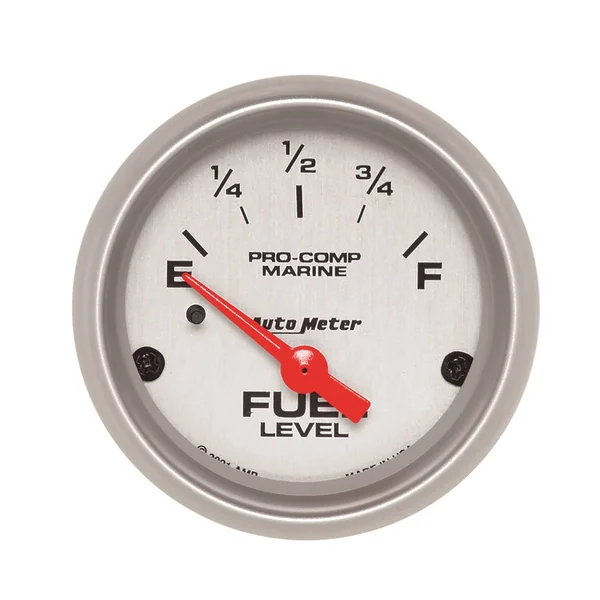 Autometer 200761-33 Marine Electric Fuel Level Gauge
