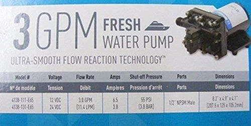 Shurflo Aqua King Standard Pump 3.0 GPM