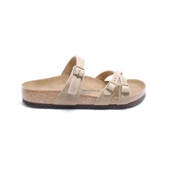 Birkenstock Women's Franca Sandal - Jade Oiled Leather N - 42