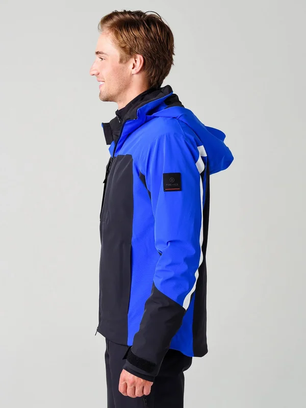 Fire & Ice Mens Carter-T Parka Black Royal - 40