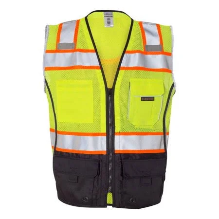 ml Kishigo Class 2 Black Series Vest - Green