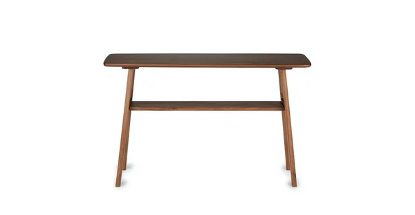 Solid Walnut Console Table, Article Kirun Modern Furniture