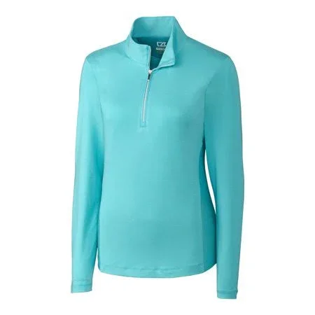 Cutter & Buck Women's Madeline Half Zip Mock - Lck08651 - Size: XS, Quench