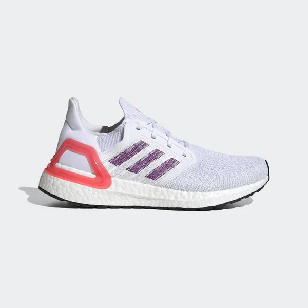 Adidas Women's Ultraboost 20 Running Shoes EG0726 - 5.0, White
