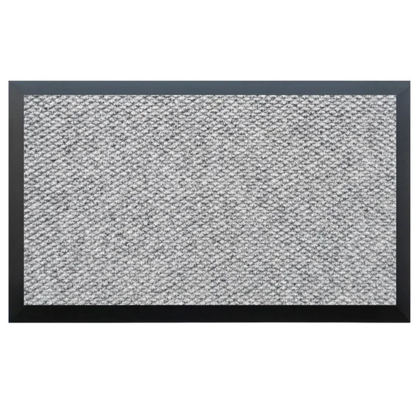 Momentum Mats Teton Grey/ Black Entry Mat - Grey .50 in. H x 96 in. W x 144 in. L