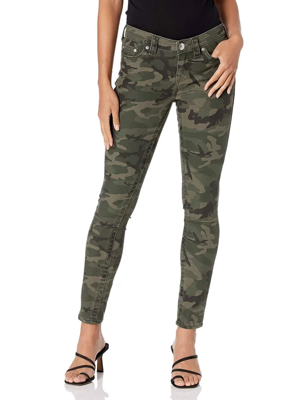 True Religion Camo Halle Pants - Size 29 - Olive Camo at Nordstrom Rack