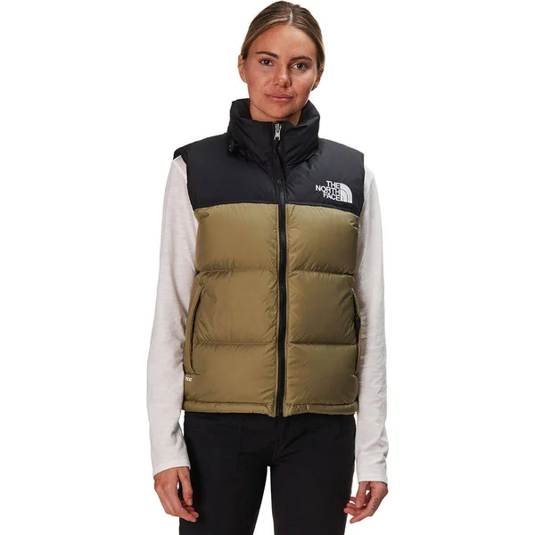 Women's The North Face 1996 Retro Nuptse Vest 2019 - Large Khaki