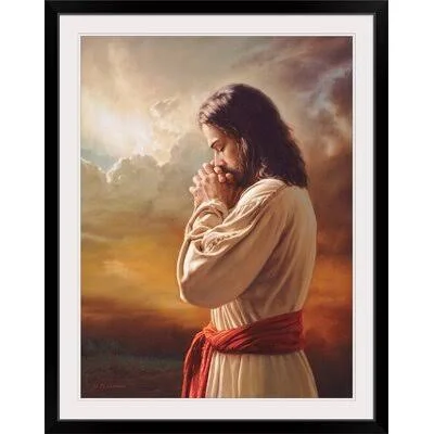 &Our Father& by Mark Missman Painting Print Great Big Canvas Size: 32x22 H x 26x22 W x 1x22 D - Format: Black Framed