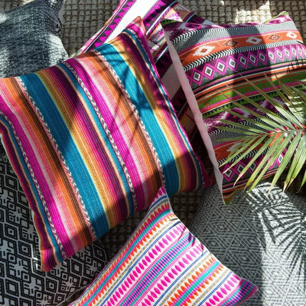 Jaipur Living Cante Striped Multicolor & Ivory Pillow
