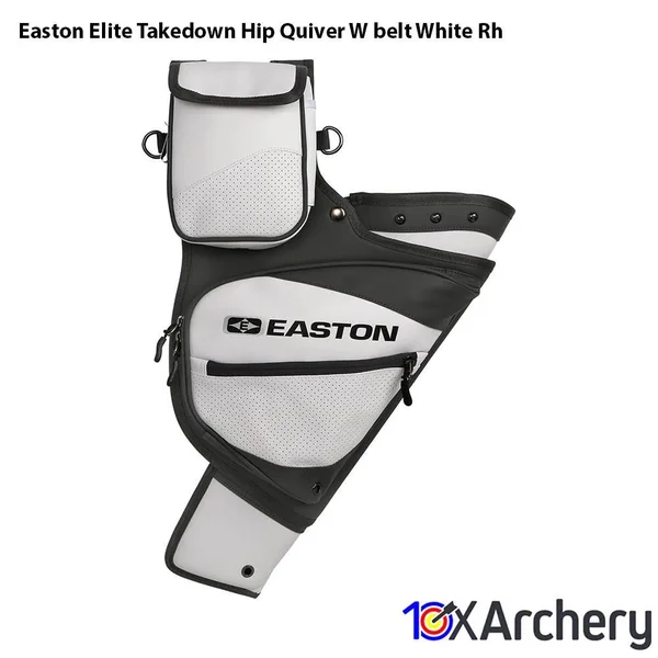 Easton Elite Takedown Hip Quiver W-belt White RH