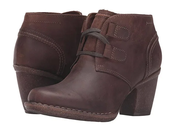Clarks Carleta Lyon - Brown Oiled Nubuck 5