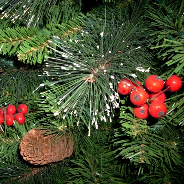 National Tree Crestwood Spruce Wreath 36x22