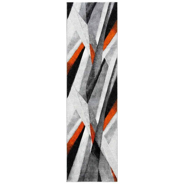 Safavieh Hollywood Rug Collection HLW710Y - Grey, Green - 2&-3x22 x 8&