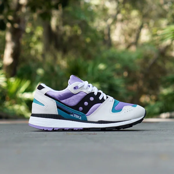 Saucony Azura Size: 8M - White, Violet, Capri