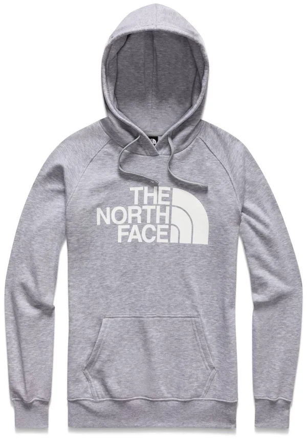 The North Face Half Dome Pullover Hoodie - Women's TNF Light Grey Heather/TNF White - Xs
