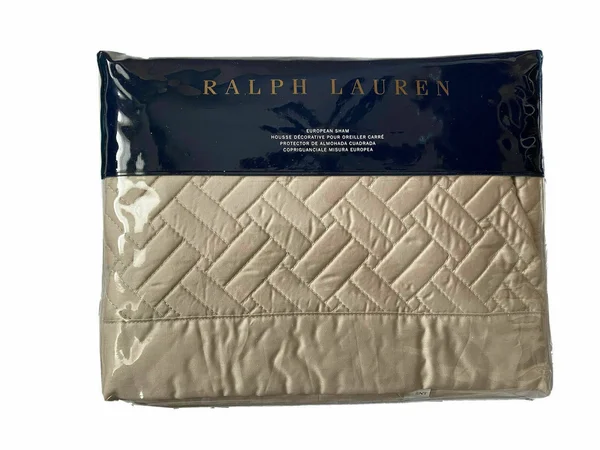 Ralph Lauren Greenwich Euro Sham - Vintage Silver