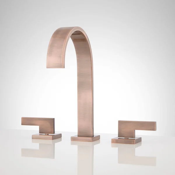 Ultra Widespread Bathroom Faucet in Overflow in Oil Rubbed Bronze, Signature Hardware 457579
