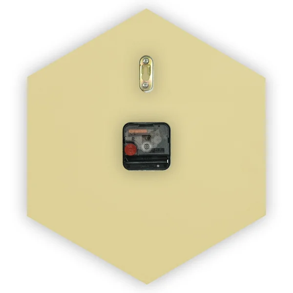 LeisureMod Manchester Cream Diamond Silent Non-Ticking Wall Clock