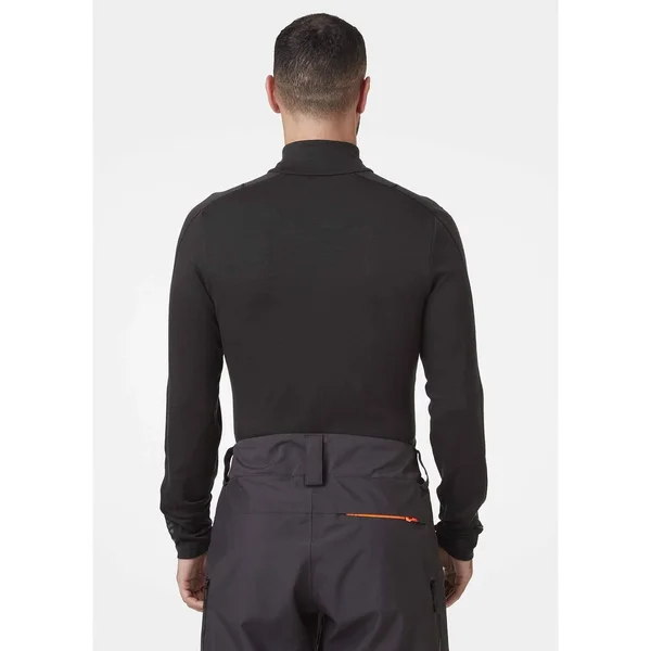 Helly Hansen Lifa Merino Lightweight 1/2 Zip Medium - Black