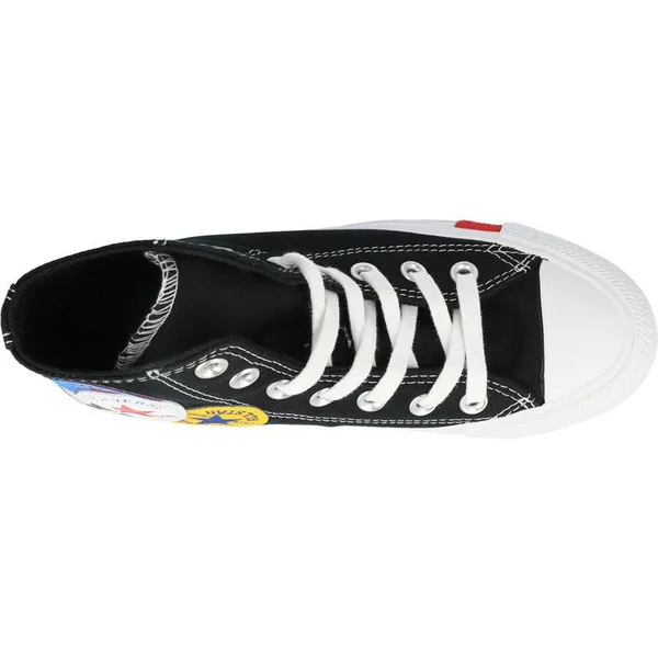 Converse Chuck Taylor All Star High (Logo Play) Retro Shoes (Black) Size 8.5