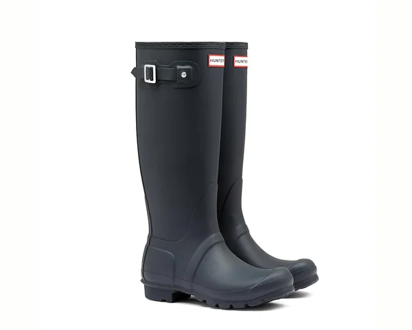 Hunter Women`s Original Tall Rainboot, 7, Navy, M
