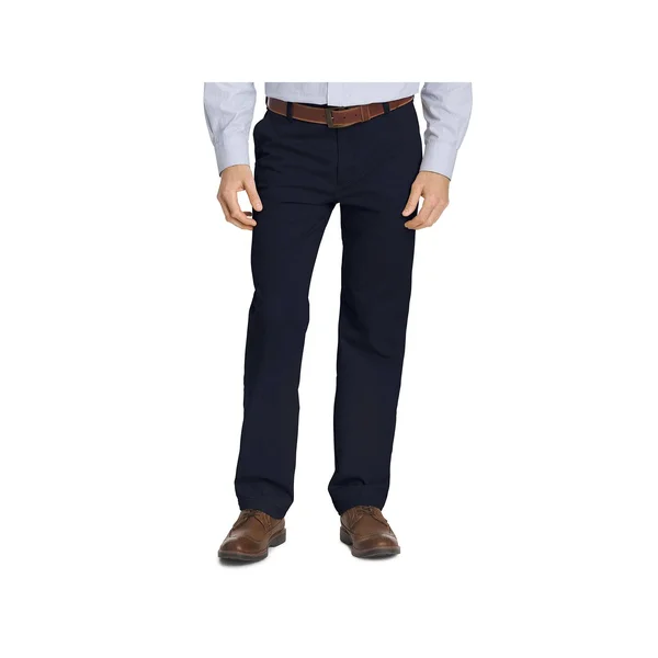 Men's Izod Classic-Fit Performance Flat-Front Pants - Size: 32x32, Blue