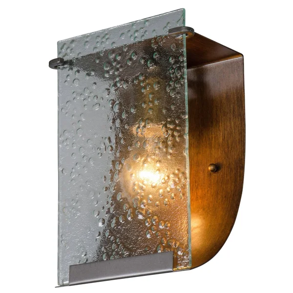 Varaluz 160B01 Rain 1-Light Bath in Rainy Night