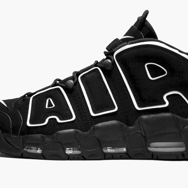 Nike Air More Uptempo Black White - Size 8.5 Mens