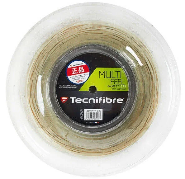 Tecnifibre Multi Feel 17g Tennis String (Reel)