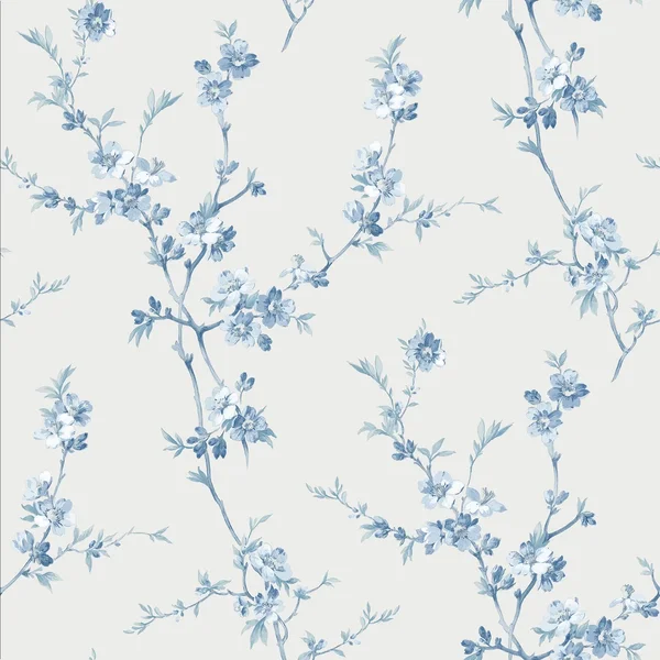 Cherry Blossom Light Blue Trail 3112-002775 Brewster Wallpaper