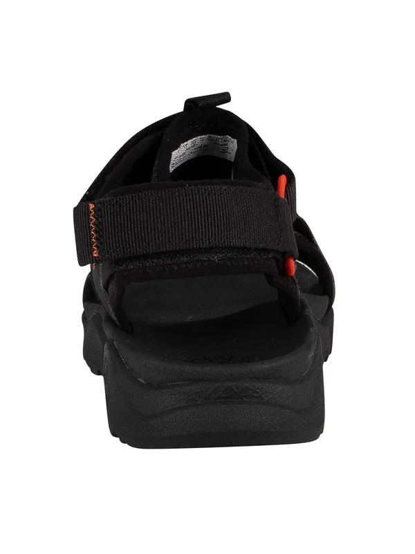 Timberland Men's Ripcord Backstrap Sandals, Black