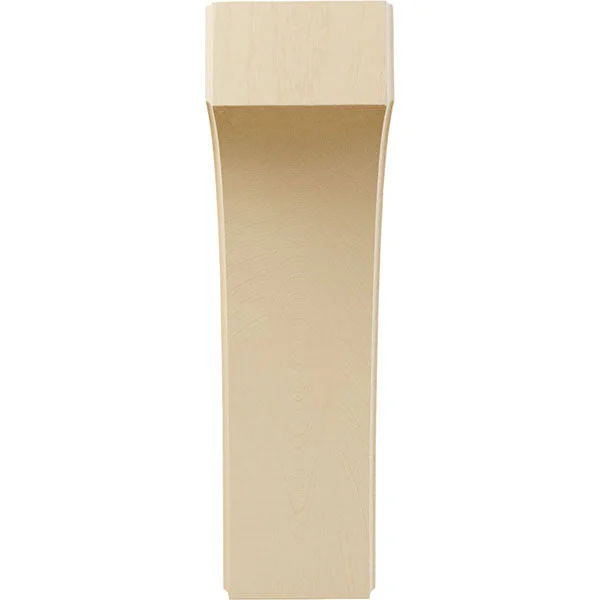 Ekena Millwork 3 1/2x22W x 6x22D x 12x22H Clarksville BRACKET, Maple